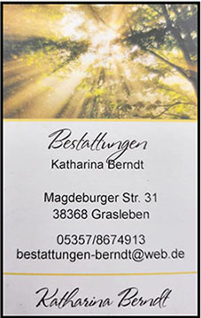 Katharina Berndt Bestattungen